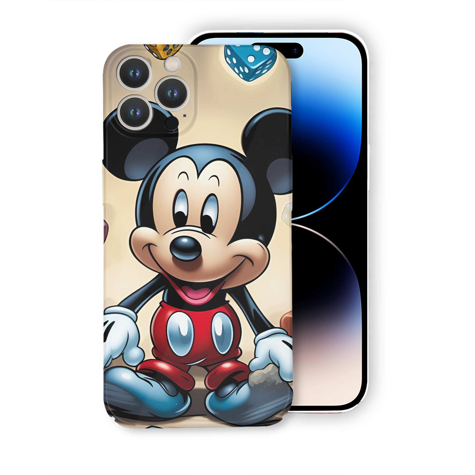 （画像用） ミッキーマウス Mickey Mouse 【iPhone 14シリーズ対応】ハードケース